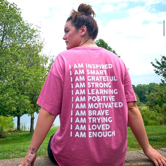 OSFM💕VS PINK “I AM ” PINK ONE SIZE - Picture 2 of 13